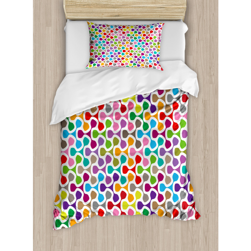 Trippy Colored Duvet Cover Set