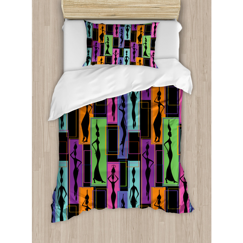 Vases on Heads Duvet Cover Set