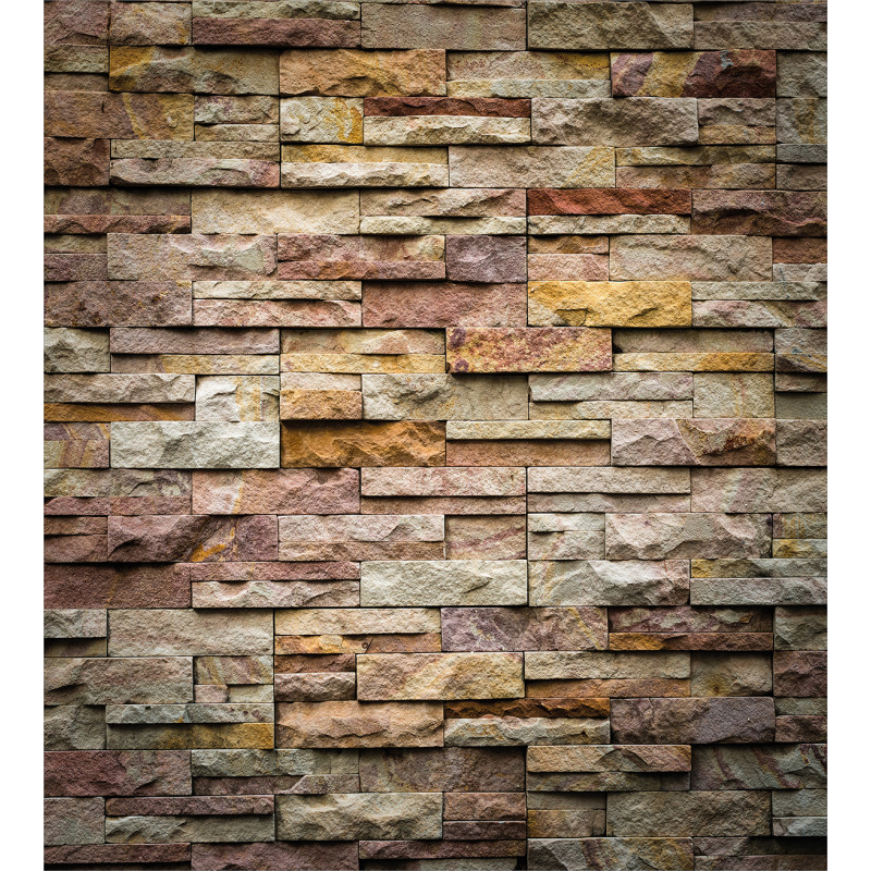 Urban Brick Slate Wall Duvet Cover Set
