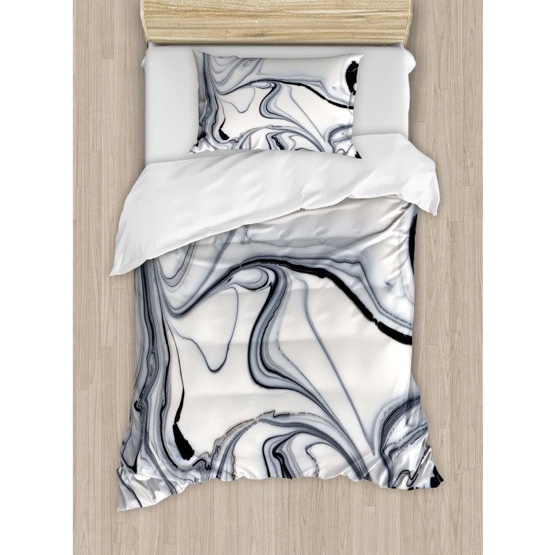 Trippy Unusual Forms Duvet Cover Set