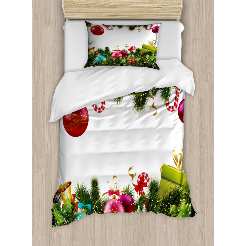 New Year Greeting Duvet Cover Set