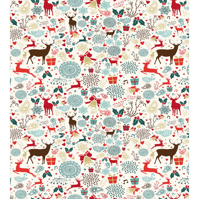 Vintage Xmas Duvet Cover Set