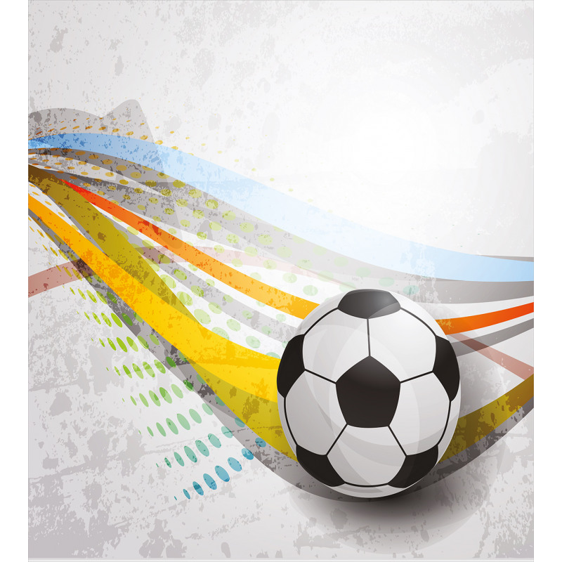 Football Soccer Lines Duvet Cover Set