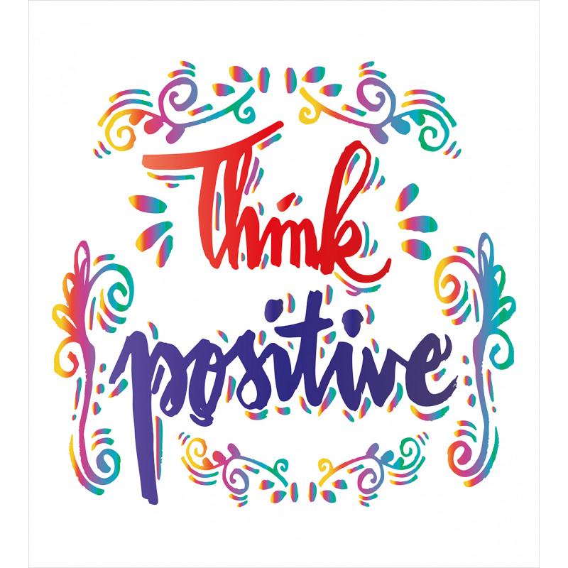 Think Positive Duvet Cover Set