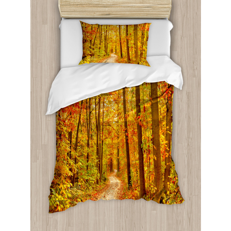 Pathway in the Wilderness Duvet Cover Set