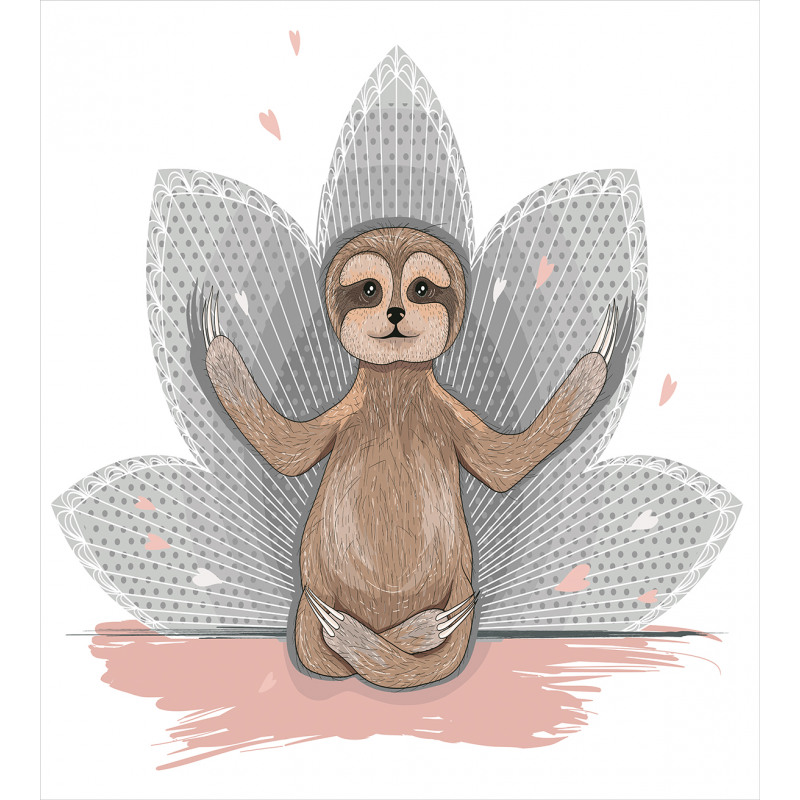 Little Sloth Meditation Duvet Cover Set
