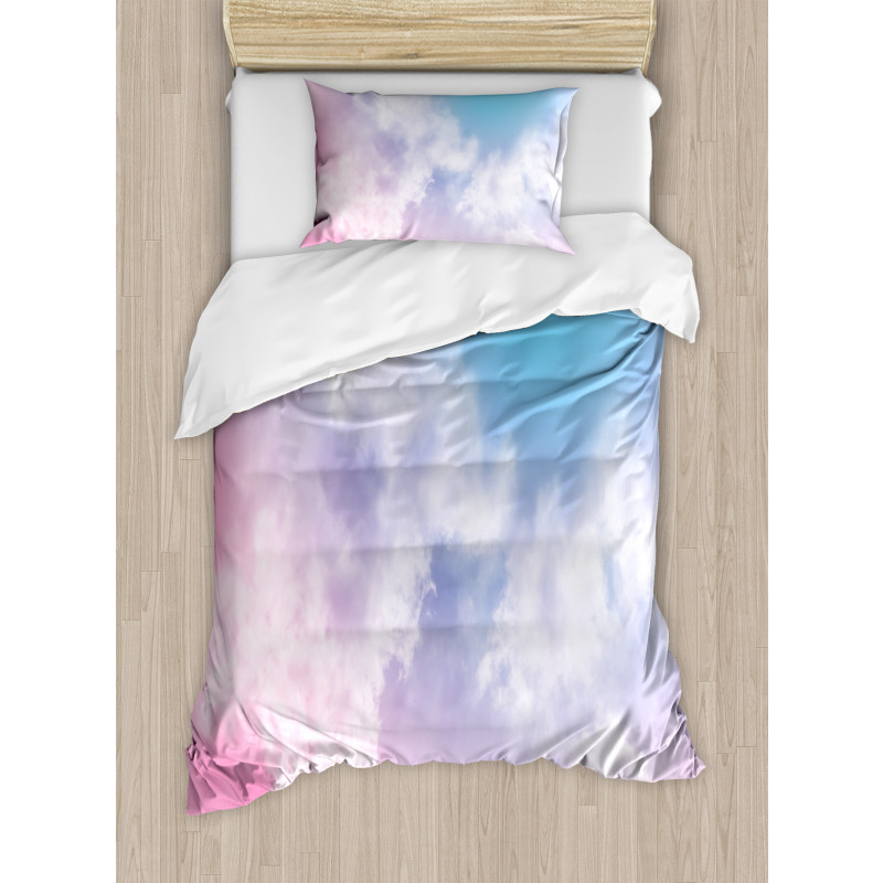 Fantasy Mystic Sky Fog Duvet Cover Set