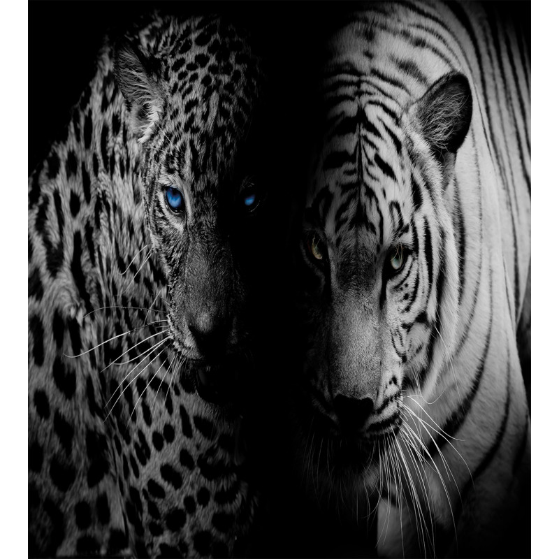 Wild Leopards Duvet Cover Set