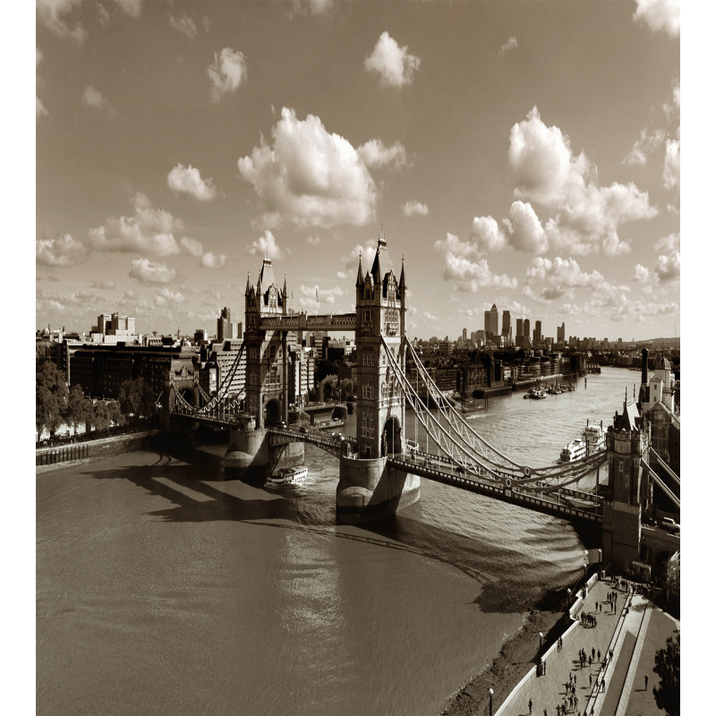 Tower Bridge and the Sky Duvet Cover Set