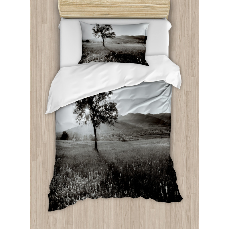 Lonely Tree Duvet Cover Set