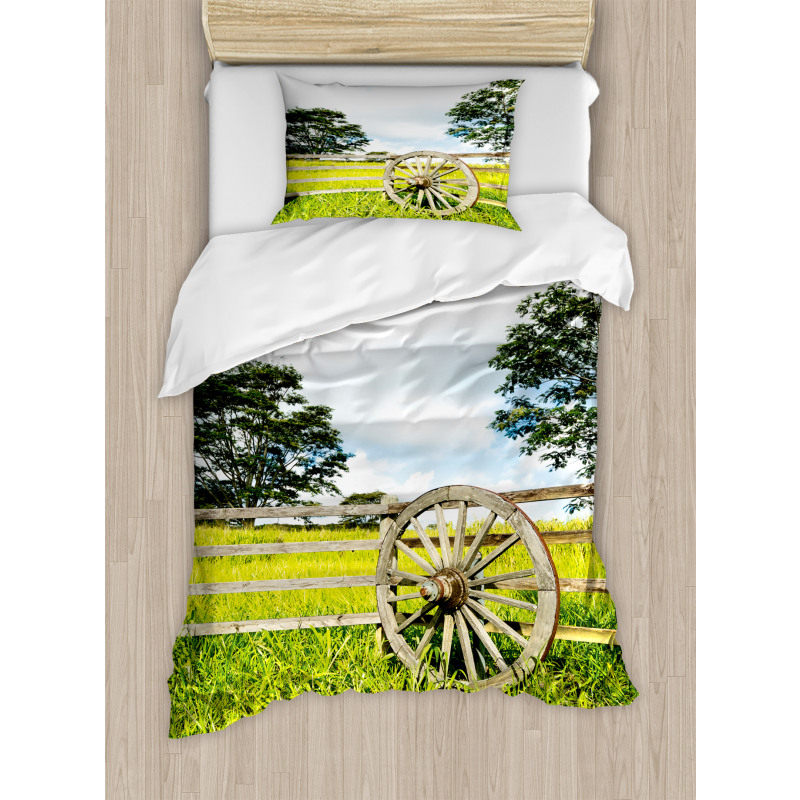 Green Meadow Duvet Cover Set