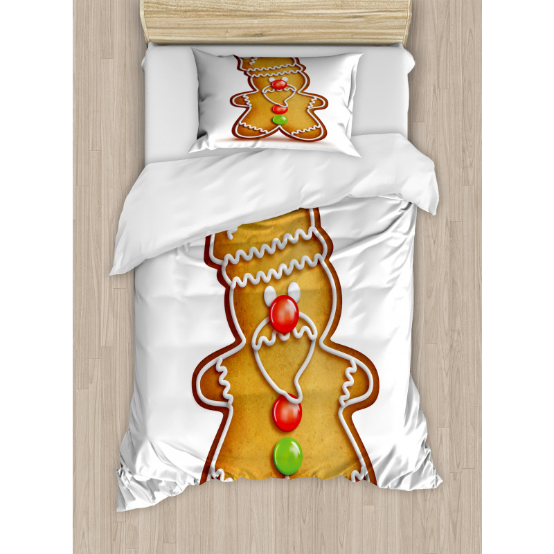 Cartoon Santa Duvet Cover Set