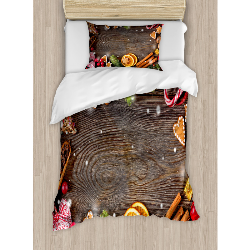 Spices Biscuits Duvet Cover Set