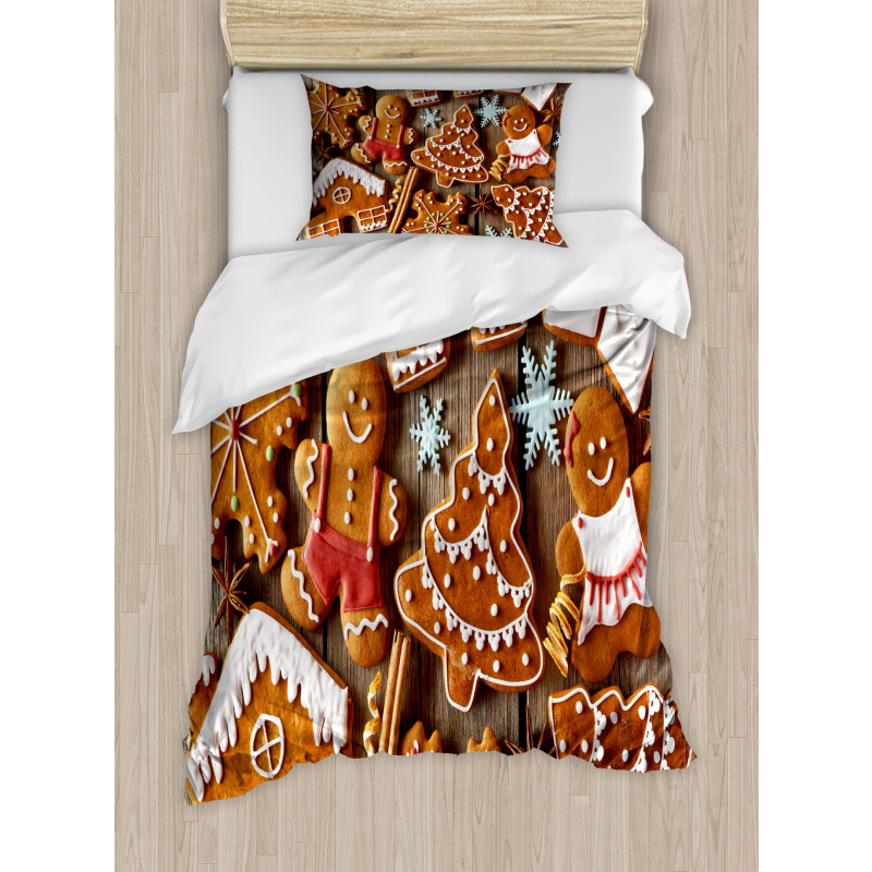 Cookies Snow Duvet Cover Set