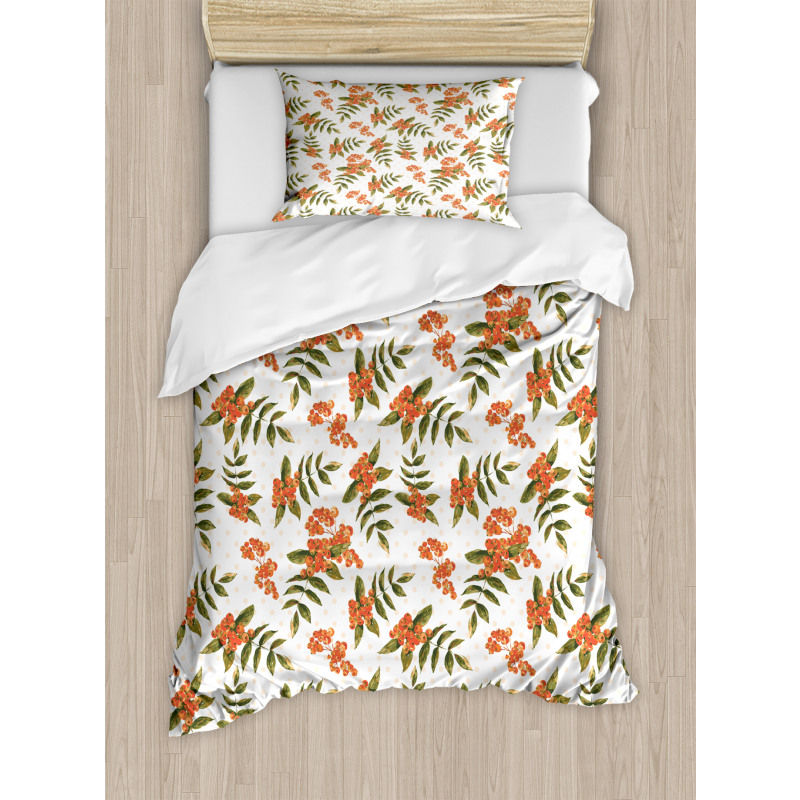 Botanical Foliage Nature Duvet Cover Set