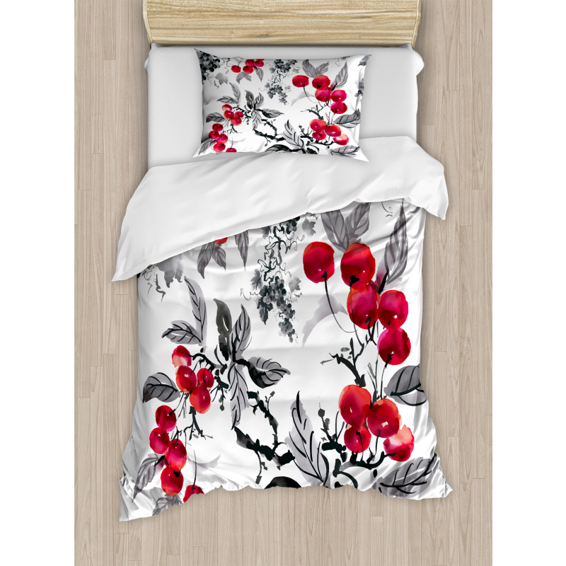 Mountain Ashes Artwork Duvet Cover Set