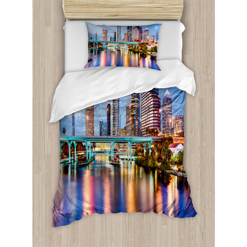 Hillsborough River USA Duvet Cover Set