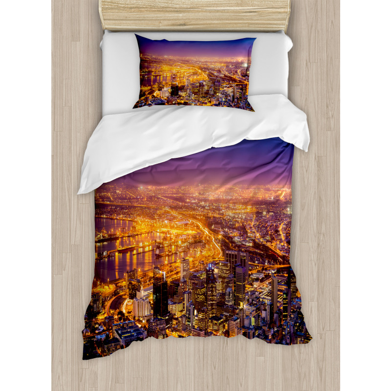 Cape Town Panorama Africa Duvet Cover Set