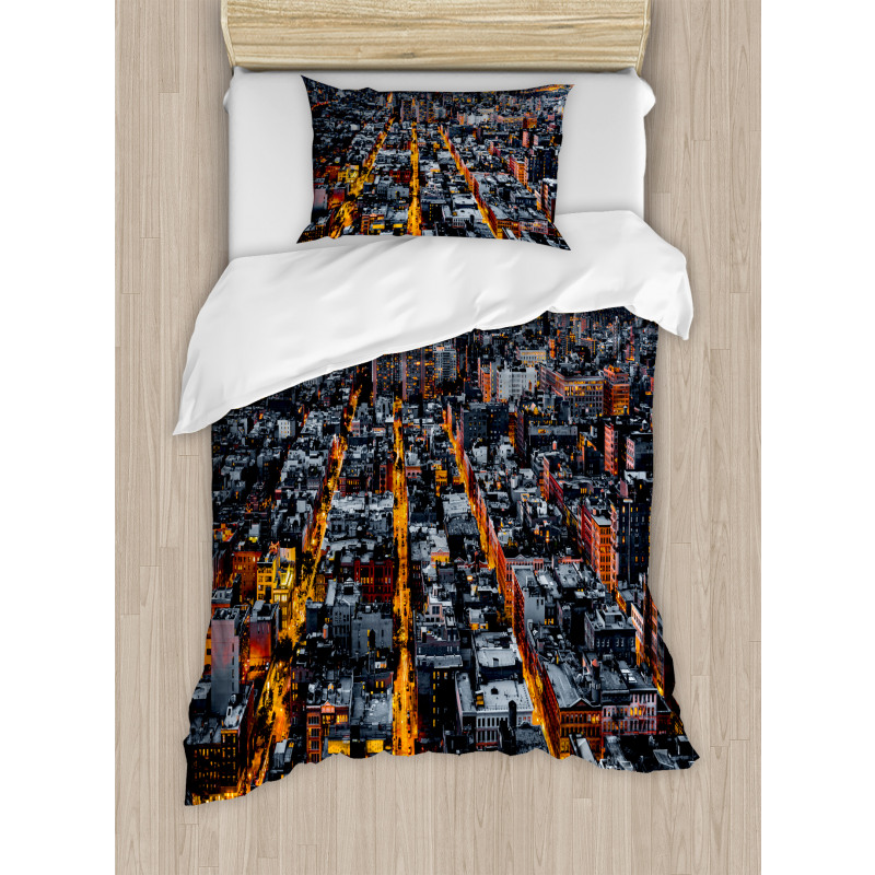 Avenues to Midtown NYC Duvet Cover Set