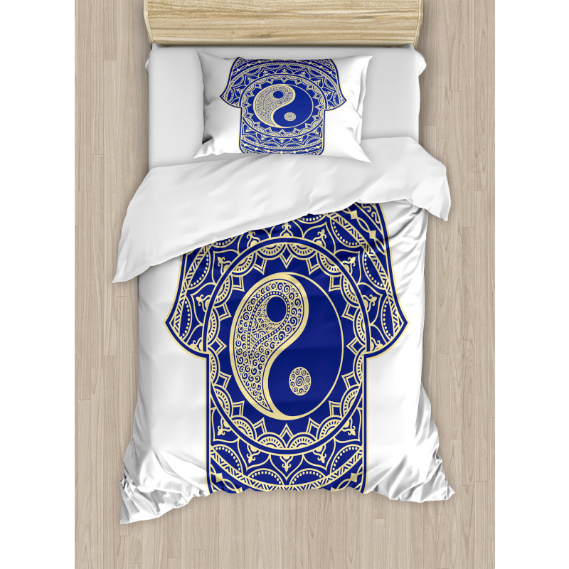 Japanese Ying Yang Duvet Cover Set