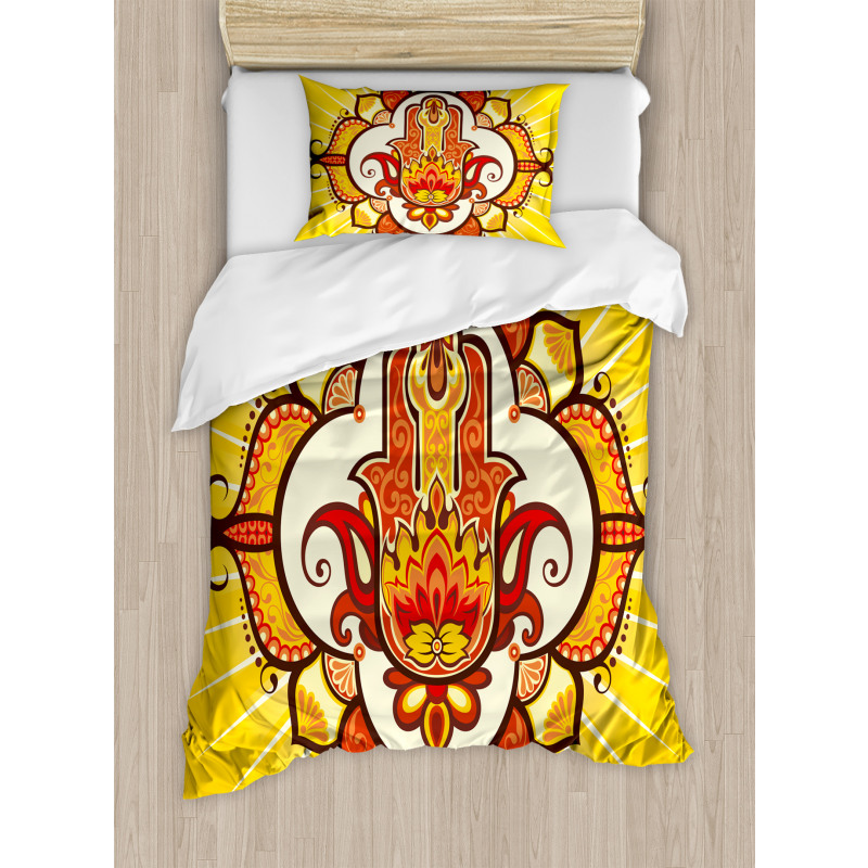 Sun Aura Energy Duvet Cover Set