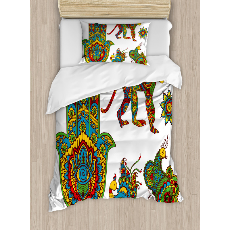 Mehndi Style Duvet Cover Set