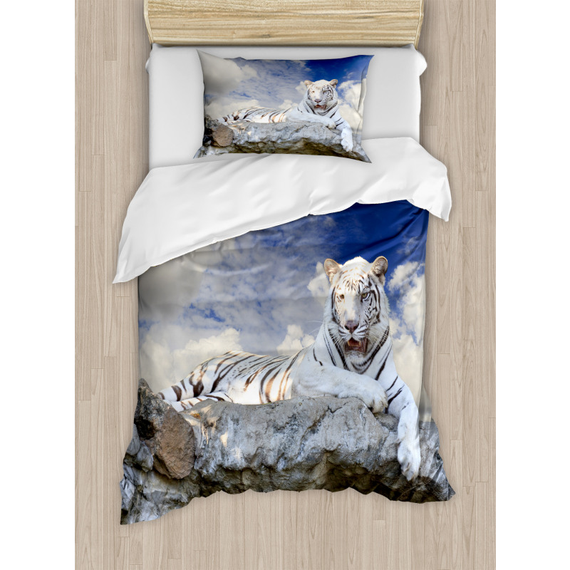 Bengal Feline Hunting Duvet Cover Set