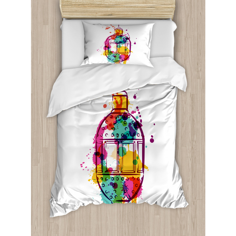 Color Splashes Duvet Cover Set