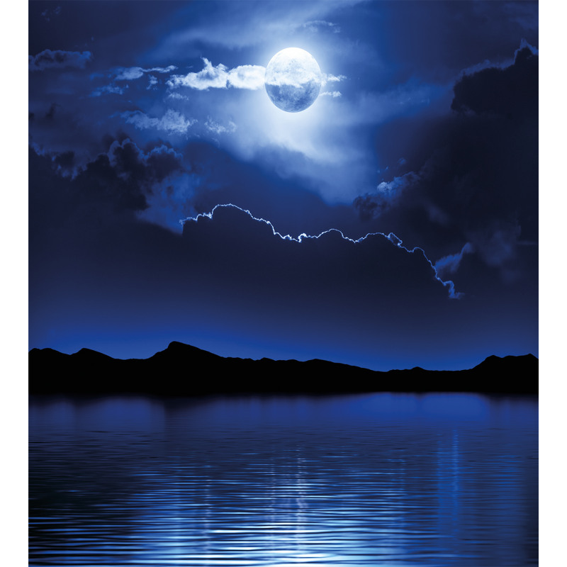 Fantasy Moon Calm Water Duvet Cover Set