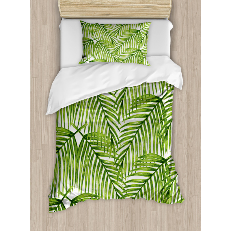 Exotic Setting Branches Duvet Cover Set