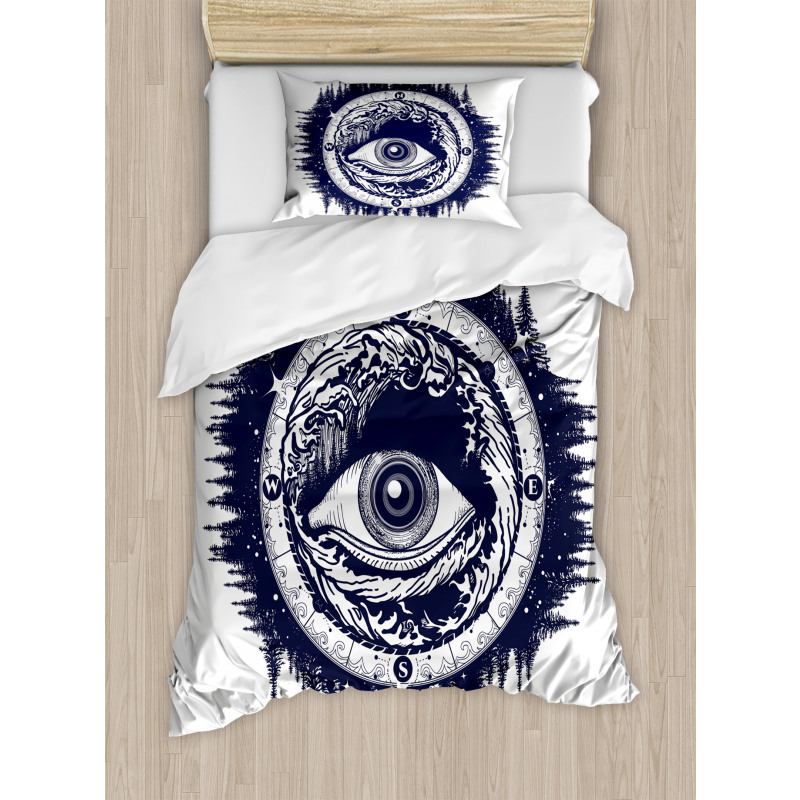 All Seeing Eye Duvet Cover Set