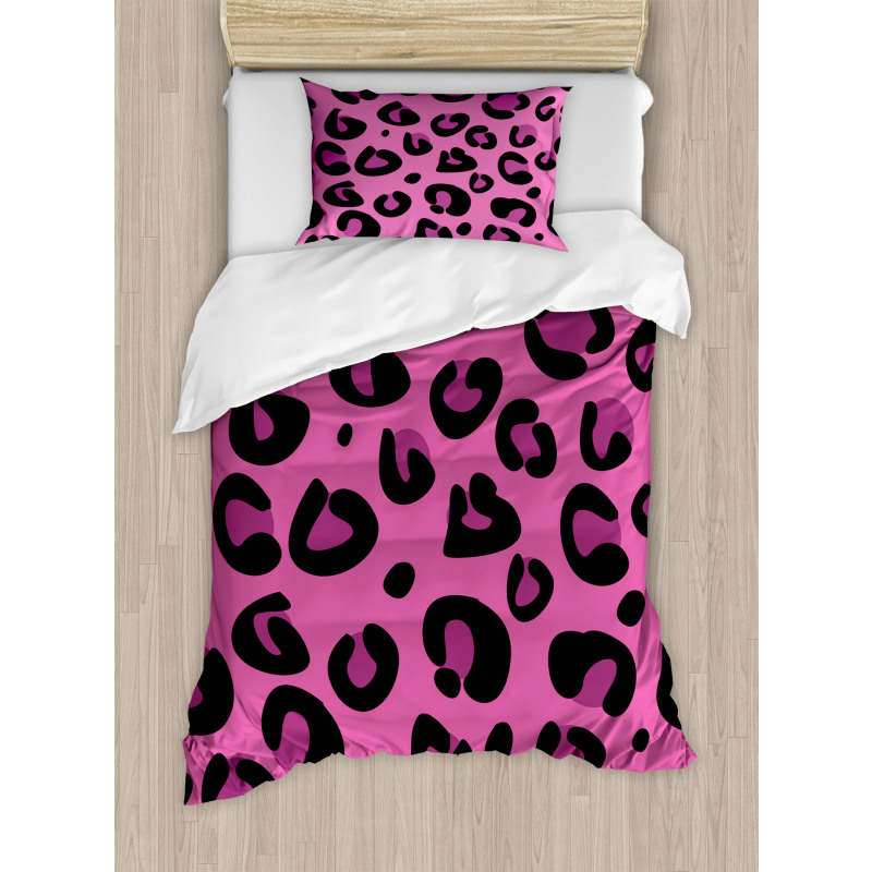 Leopard Animal Skin Duvet Cover Set