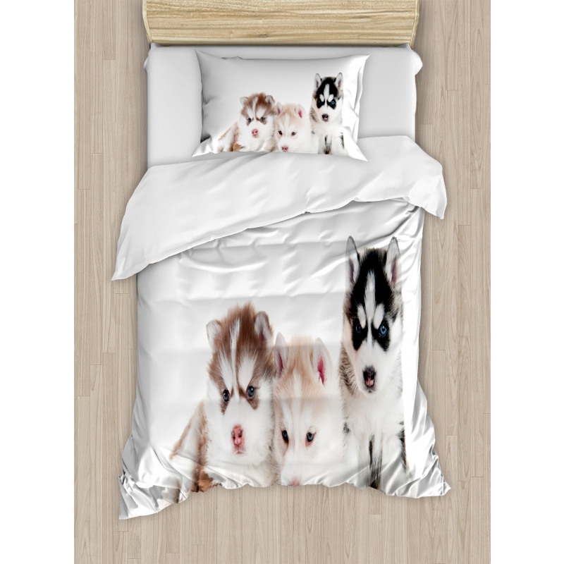 Puppy Friends Duvet Cover Set