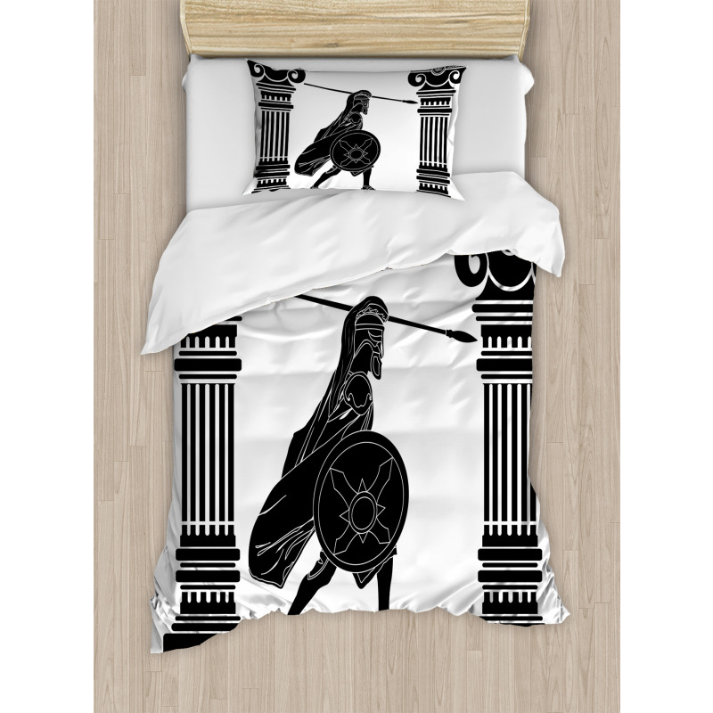 Warrior Ready Attack Duvet Cover Set