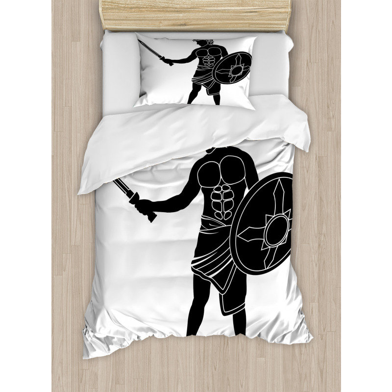 Greek Hero Duvet Cover Set