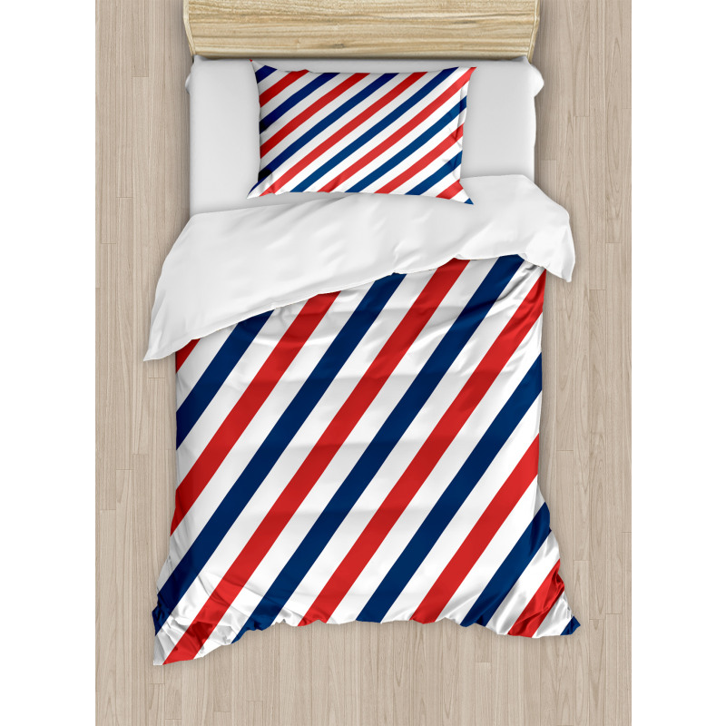 Diagonal Retro Duvet Cover Set