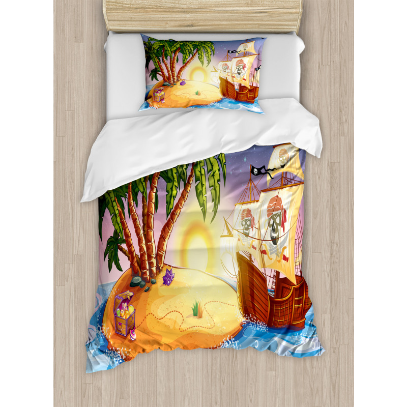 Exotic Sea Island Duvet Cover Set