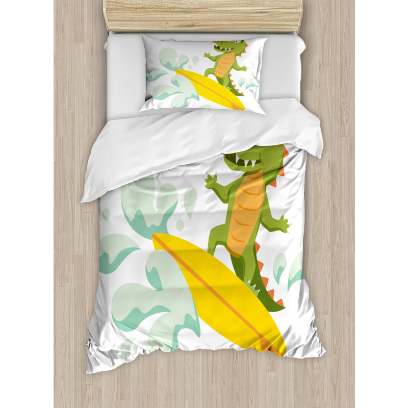 Crocodile Duvet Cover Set