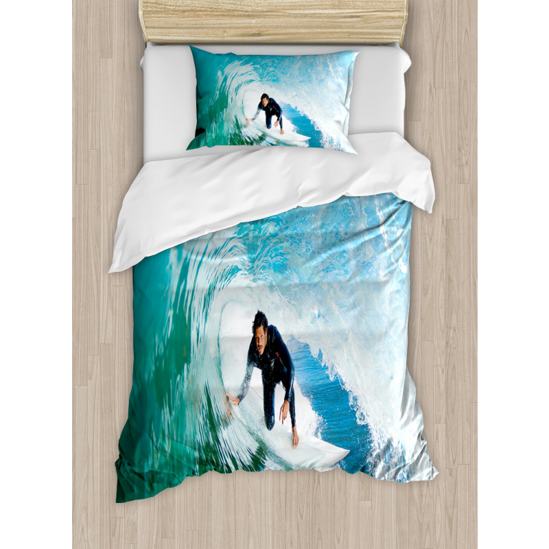 Wave Surfer Sport Duvet Cover Set