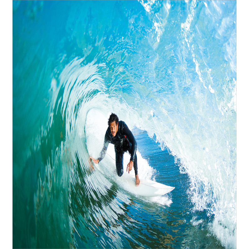 Wave Surfer Sport Duvet Cover Set