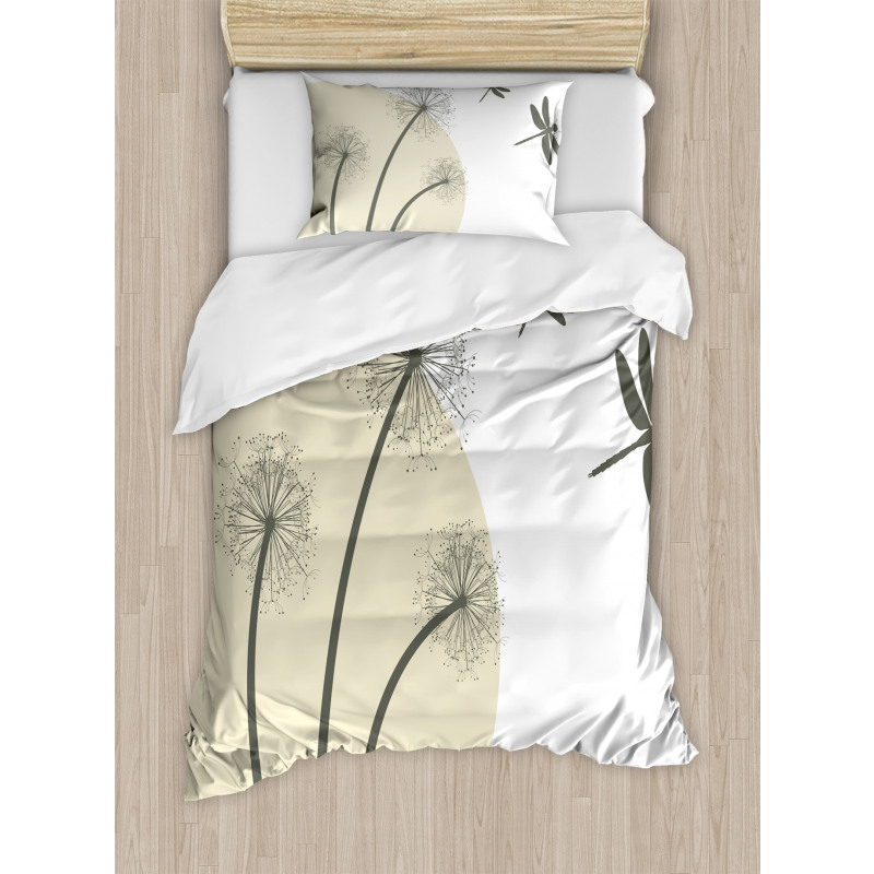 Dandelions Spring Art Duvet Cover Set