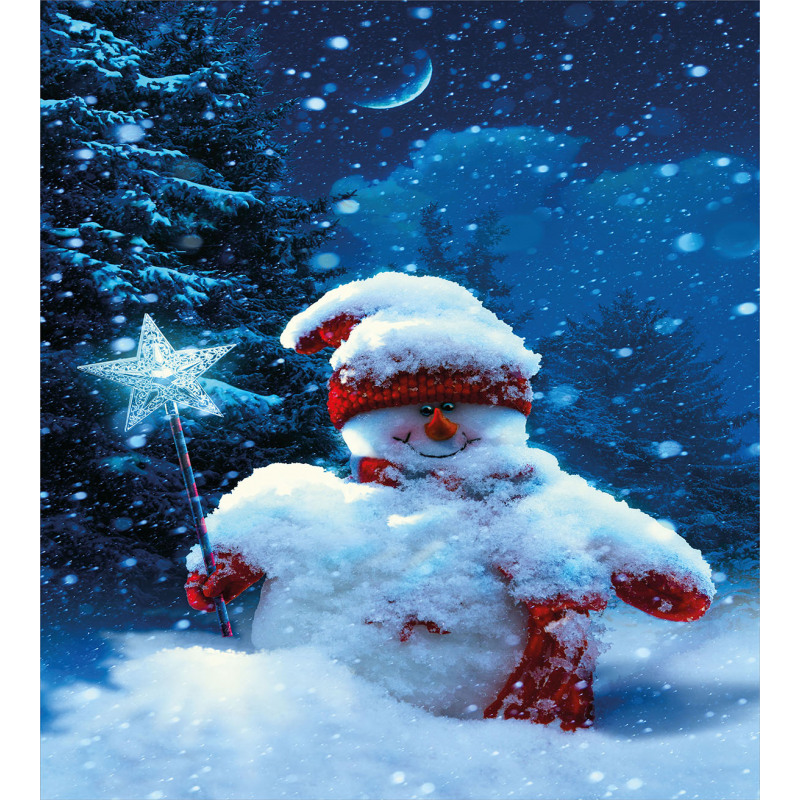 Snowman Magic Wand Duvet Cover Set