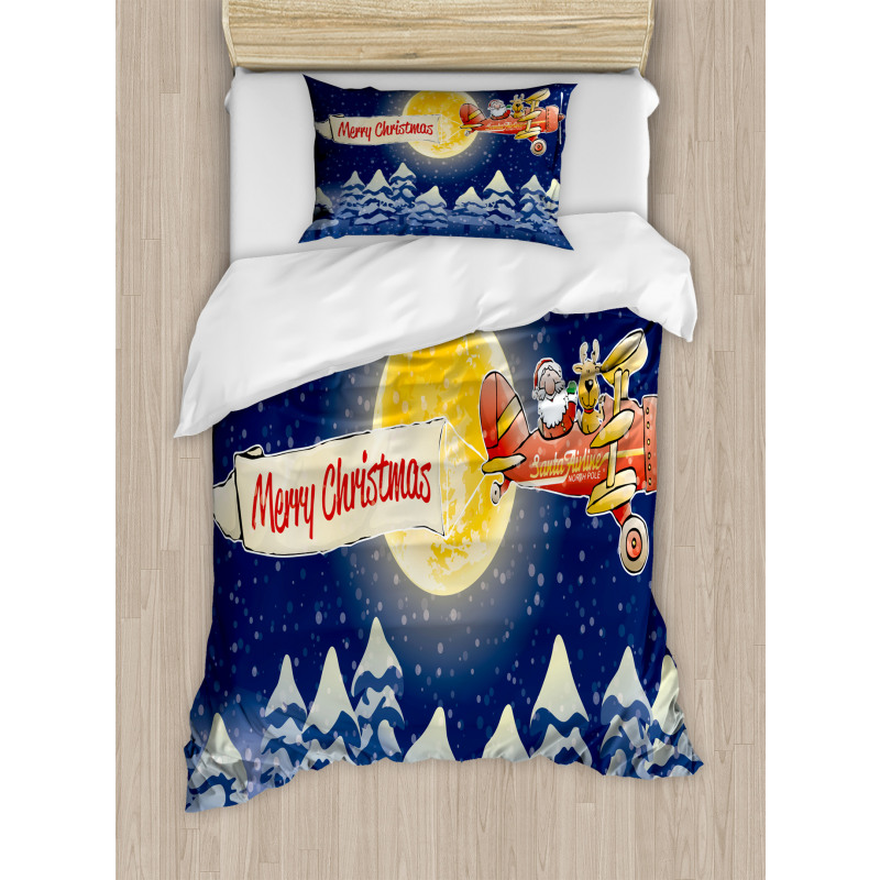 Santa Claus Airline Duvet Cover Set