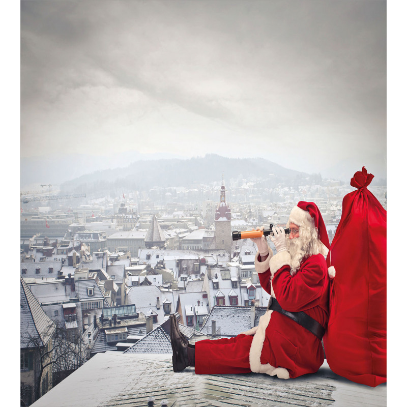 Santa on the Roof Duvet Cover Set