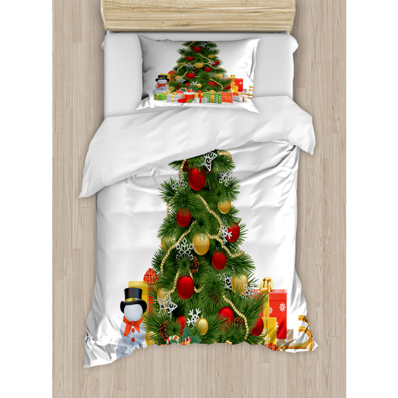 Christmas Tree Style Duvet Cover Set