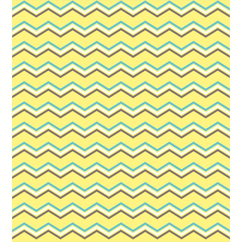 Retro Zigzag Duvet Cover Set