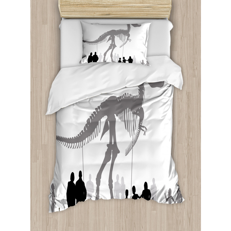 People Look at T-Rex Duvet Cover Set