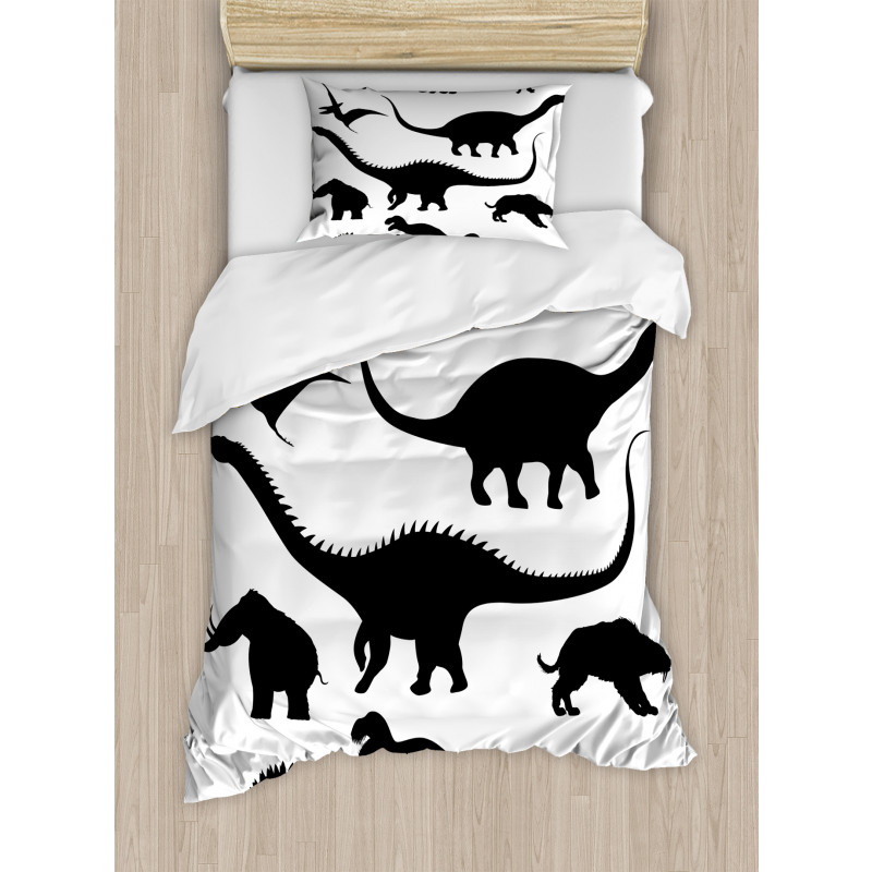 Silhouettes Predators Duvet Cover Set