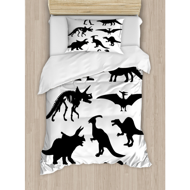 Wild Skeleton Duvet Cover Set