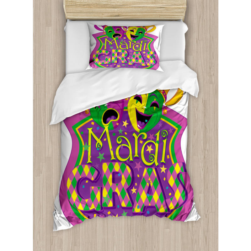 Carnival Blazon Art Duvet Cover Set